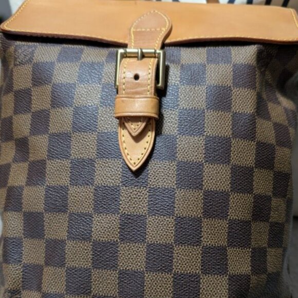Guaranteed AUTHENTIC LOUIS VUITTON DAMIER BACKPACK-EXCELLENT CONDITION-RARE - Picture 1 of 15